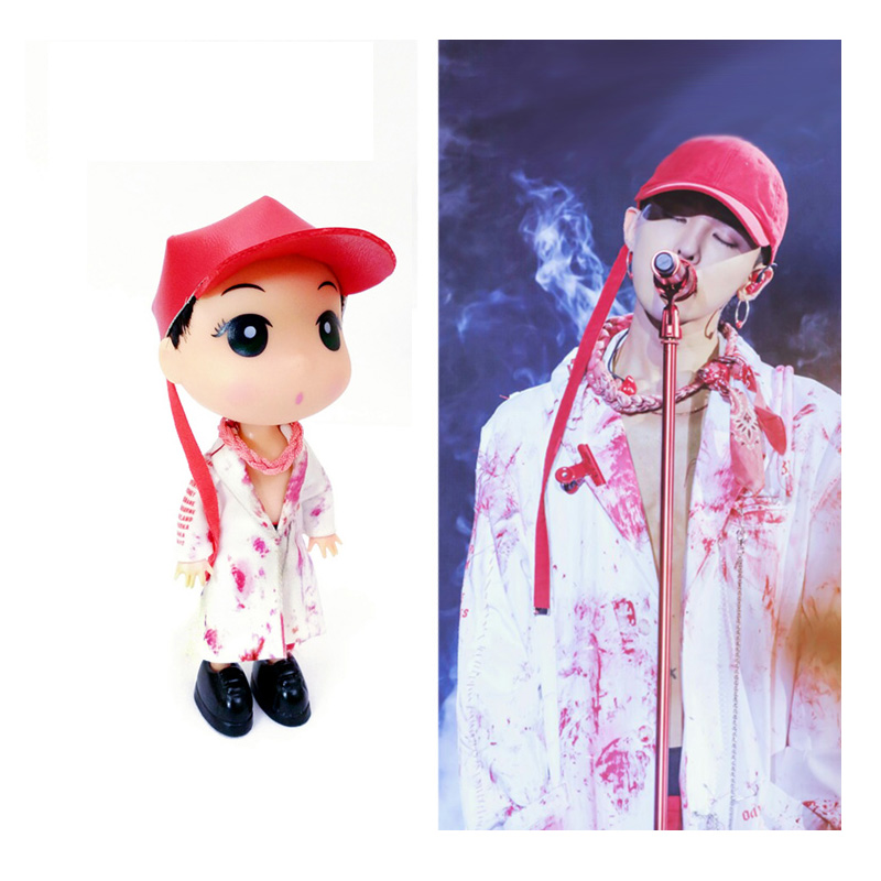 权志龙M.O.T.T.E母胎GD应援玩偶Q版手办礼物bigbang模型娃娃公仔