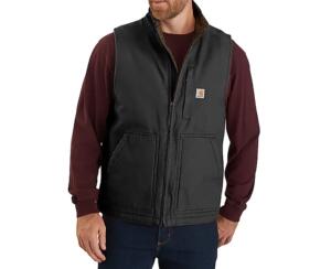Carhartt 104277 卡哈特工装帆布马甲背心加绒厚款保暖 V33升级款