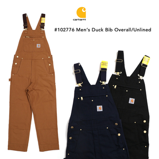 裤 Carhartt Cityboy 帆布背带裤 卡哈特 宽松直筒工装 美式 102776