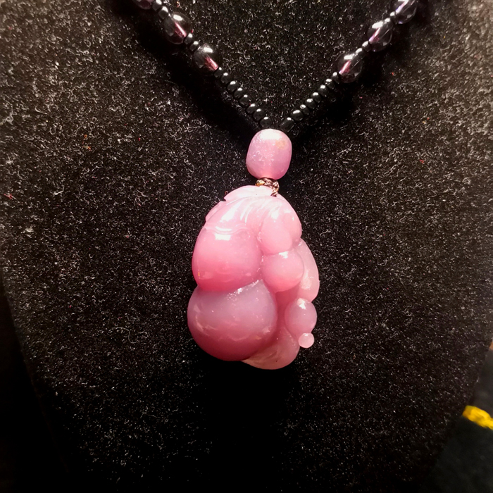 新疆戈壁金丝玉可可托海丁香紫玉