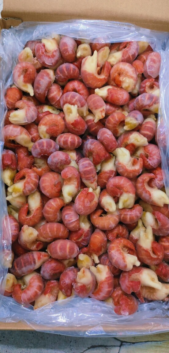 活冻冷冻生鲜特大号虾尾鲜冻无冰衣鲜活小龙虾尾无冰虾球商用去壳