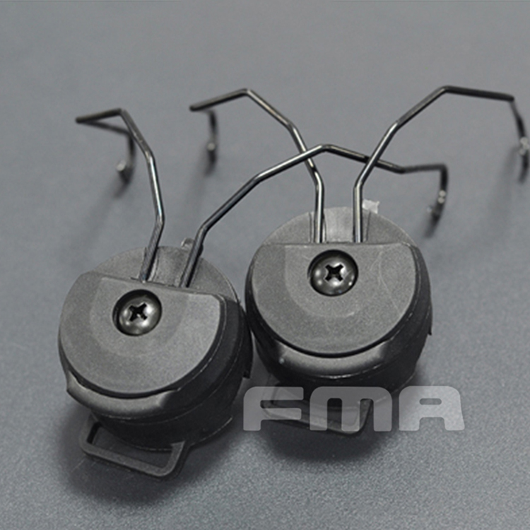 FMA 战术耳机MSA Sordin 索拉头盔支架 fast头盔配件耳机扣 TB397