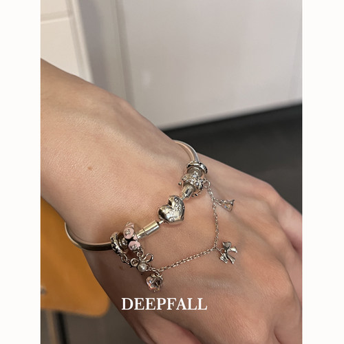 芭蕾蝴蝶结少女diy手链DEEPFALL