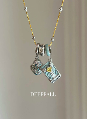 DEEPFALL 黄星审判牌•S925银•觉醒新生•原创塔罗牌系列可DIY
