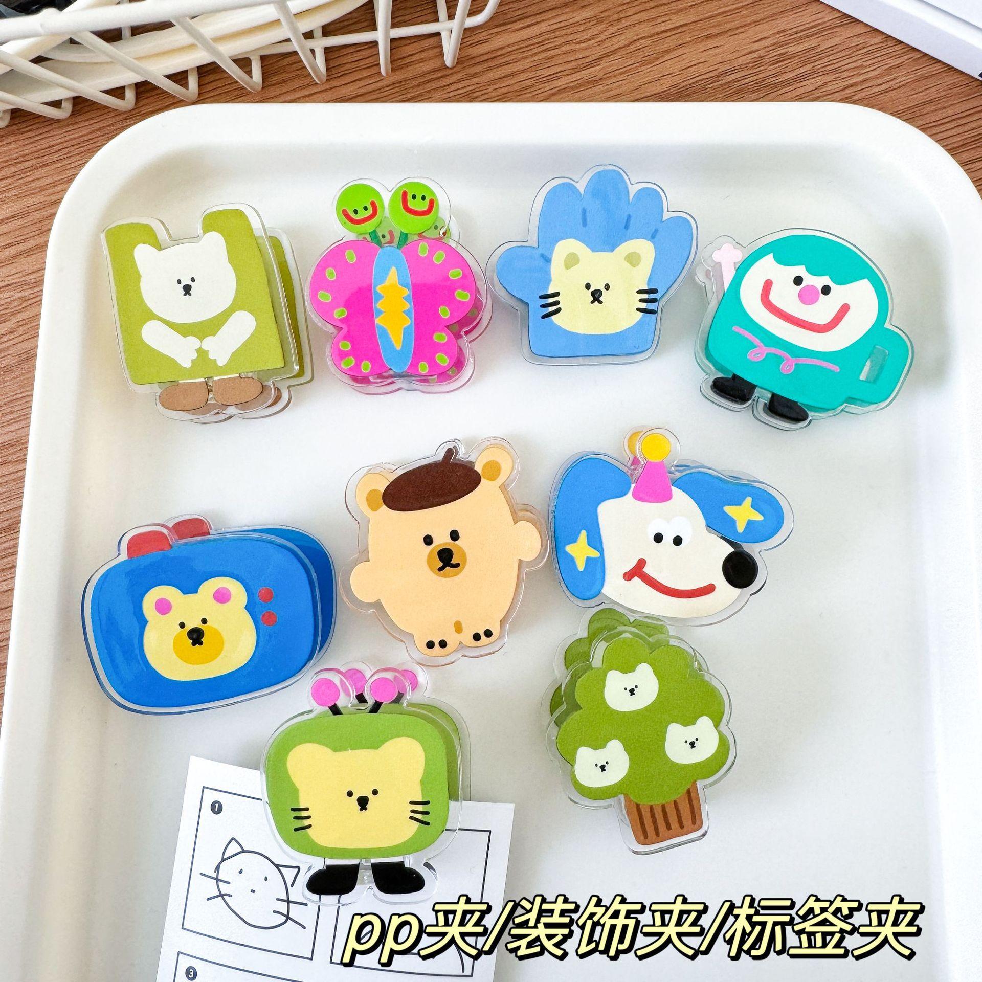 版权INS动物卡通装饰礼品封口夹