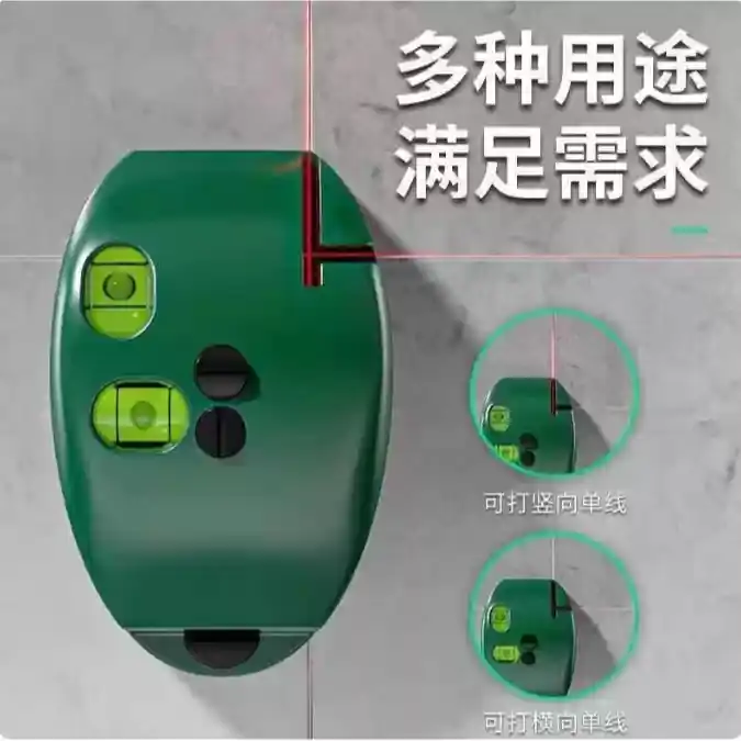 电子激光红外线直角水平仪高精度强光细线家用迷小型墨斗打线仪尺