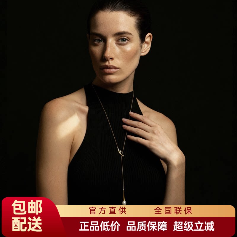 FataViam新款可调节吊坠长毛衣链高级感项链颈链锁骨链小众配饰女