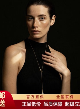 FataViam新款可调节吊坠长毛衣链高级感项链颈链锁骨链小众配饰女