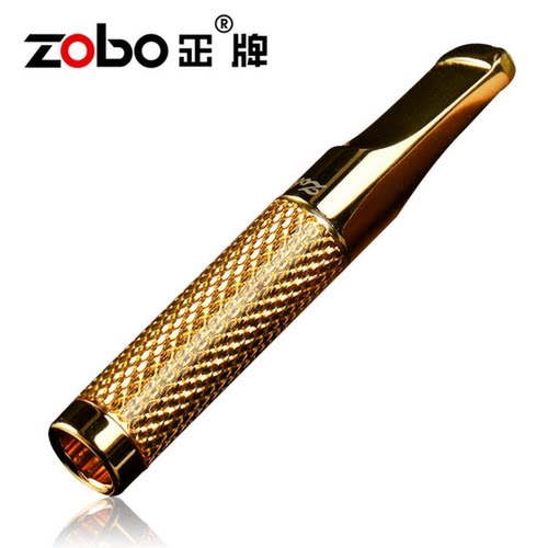 zobo正牌烟嘴过滤器可清洗循环型拉杆型过滤嘴粗细两用高档男士金