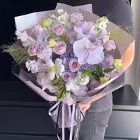 Super large hydrangea bouquet, rose flowers, nationwide same-city express delivery, birthday gift for your girlfriend in Beijing and Shanghai thumbnail 4