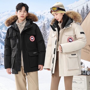 Fashoon goose down jacket情侣羽绒服加拿大风时尚大鹅外套PN32