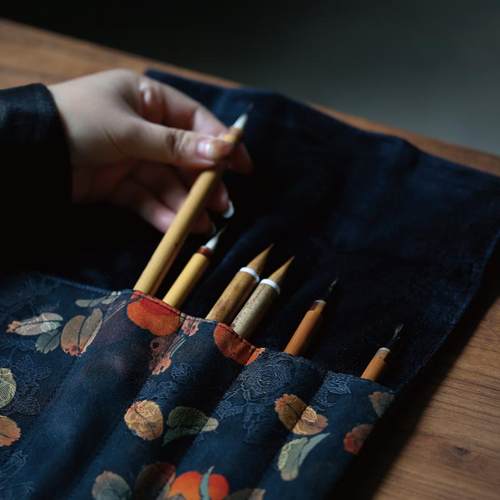 书衣柿柿如意手工非遗A5真我