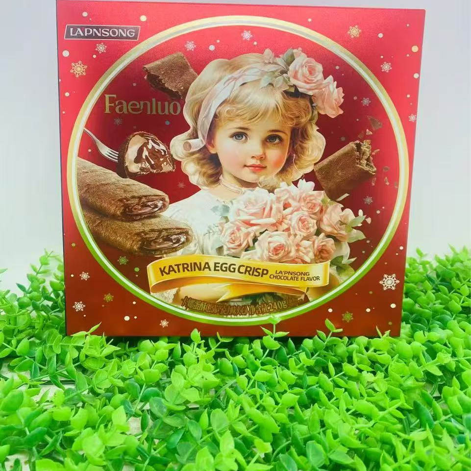 马来西亚良品生活食品美女娃娃卡娜咸蛋黄松露巧克力夹心蛋酥礼盒