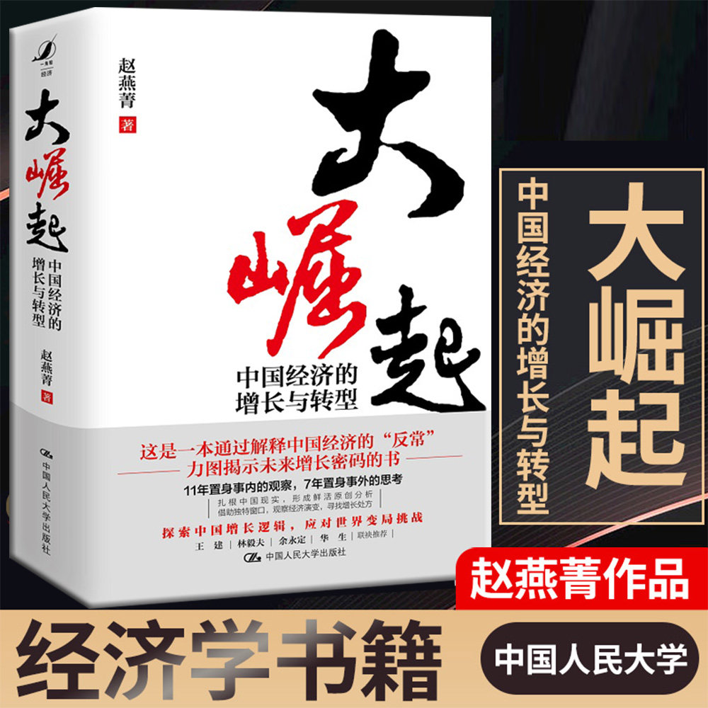 包邮正版 大崛起:中国经济的增长与转型 赵燕菁 著 一本通过解释中国经济的“反常” 力图探索未来增长密码的书 探索中国增长逻辑高性价比高么？