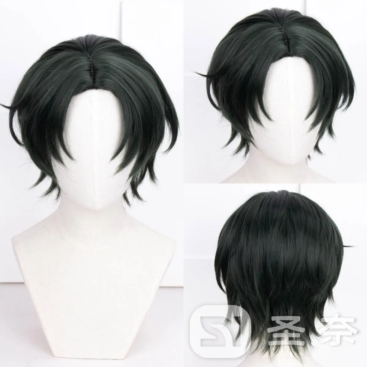 【圣奈】莲巳敬人 ES偶像梦幻祭2 造型款cos假发 重量:151g