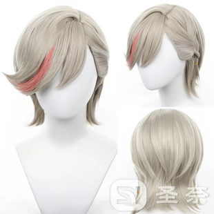 【圣奈】 林尼 原神 造型款cos假发 螳螂窝仿真头皮顶