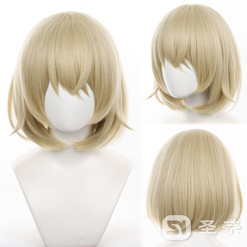 【圣奈】法琳 迷宫饭 造型款cos假发 仿真头皮顶波波头