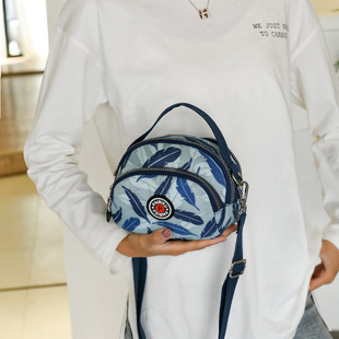 ins超火上新尼龙休闲斜挎小包女2020新款 百搭网红单肩小包包 韩版