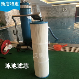 包邮 泳池滤芯AF75水质净化过滤配件CF100鱼池景观儿童泳池芯 沃腾