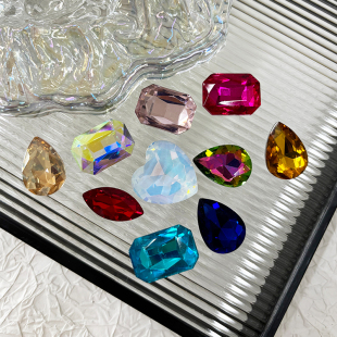 花可卸 扣配饰百搭彩色水钻鞋 适配cross洞洞鞋 随心搭系列鞋