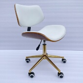 电脑椅现代简约会议职员椅靠背舒适真皮办公椅人体工学家用书房椅