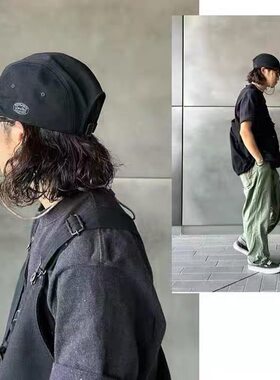 日系防晒帽子户外露营帽子棒球平檐男休闲遮阳帽美式帽子棒球帽
