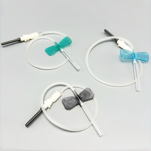 50支装一次性使用采血针单翼双翼型采血针兽用采血针