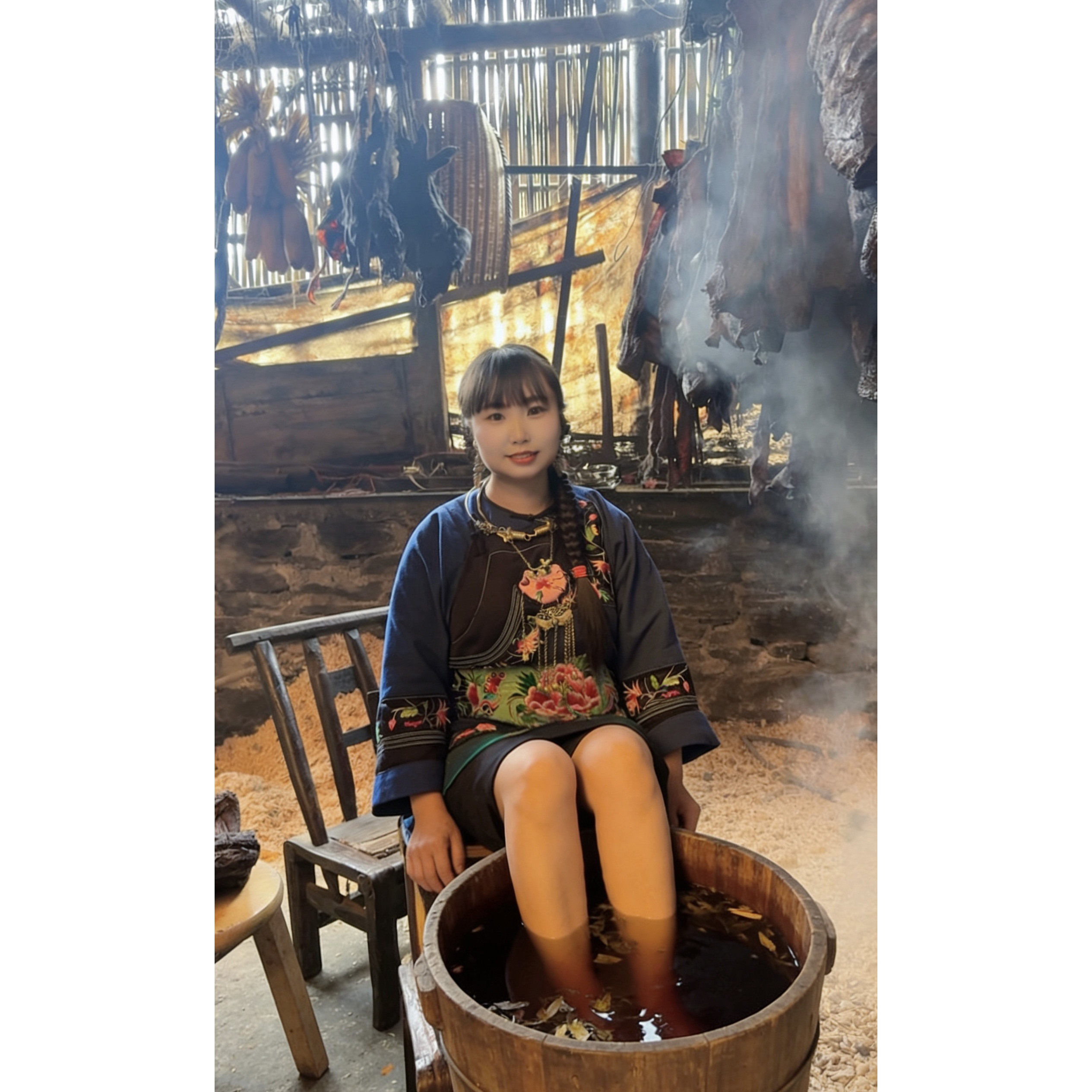 苗家非遗苗浴中草药养生药包泡脚汤包