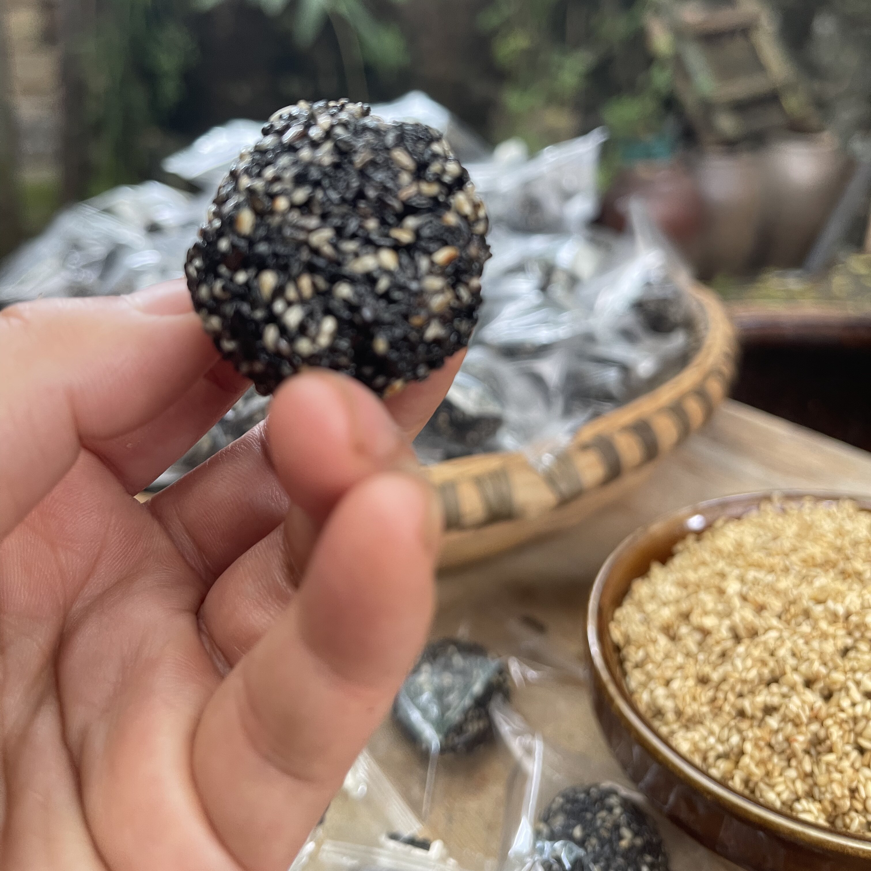 湘西农家手工芝麻糖独立包装