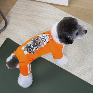 拉粑粑四腿卫衣 25秋冬DB 比熊运动服泰迪家居服外套 包邮 三件