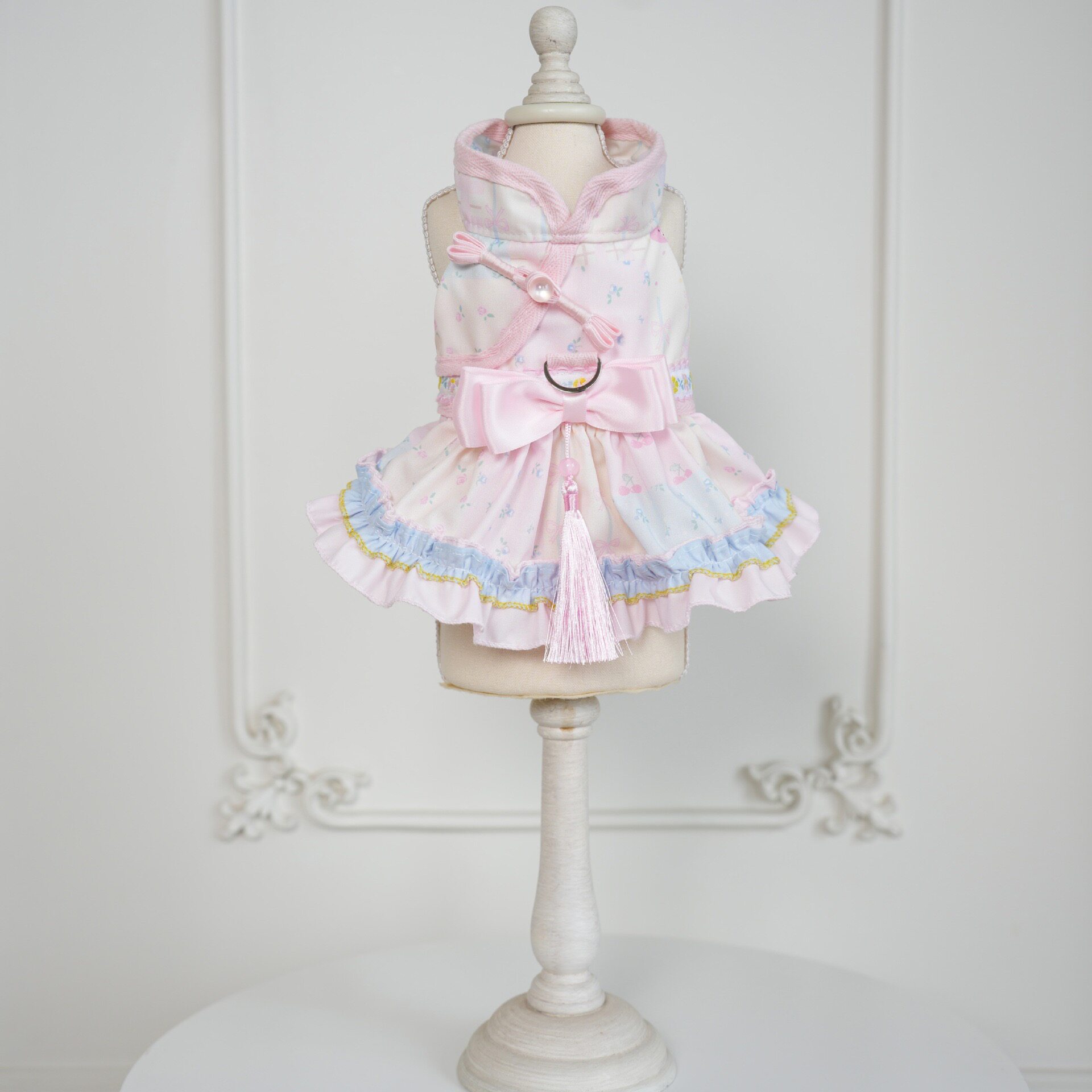 26春夏新品！棒棒糖de新中式大家闺秀旗袍 比熊连衣裙博美汉服