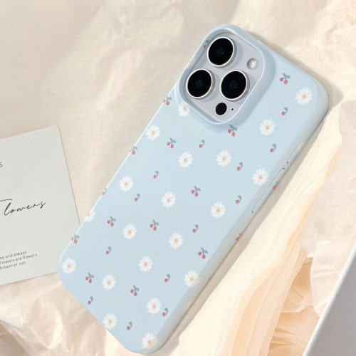 磨砂菲林iphone18手机壳苹果17pro max韩系ins樱桃小花14适用16硬