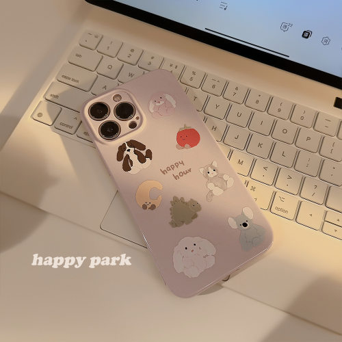 温柔紫色18pro max苹果手机壳iphone17原创13硅胶12适用16tpu