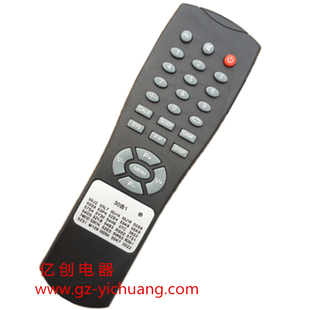 50J2 25合1 10合1 30合1 55L7 T08 彩色电视机遥控器
