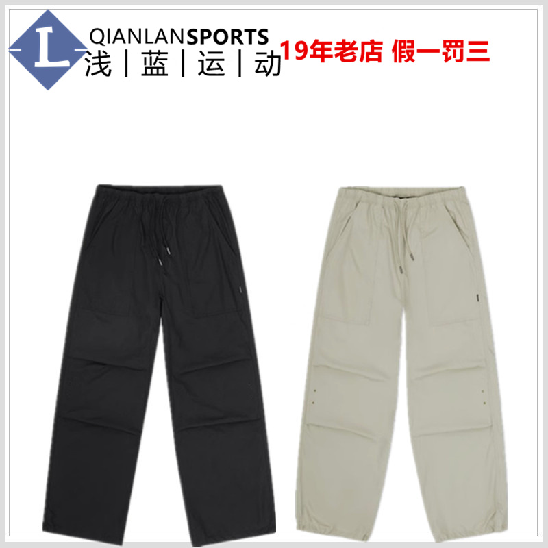 CONVERSE匡威夏潮流可调节裤脚长裤复古裤子女子10027780-A01-A02