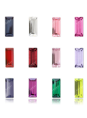 (一)花式石4501长条 4x2 5x2.5 美甲钻华子奥钻DIY水晶正品施华洛