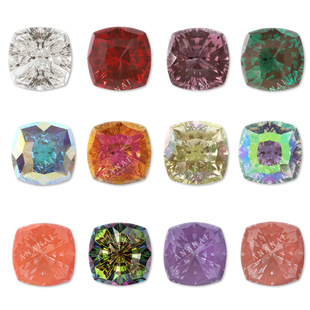 4460万花筒合集美甲钻华子DIY奥钻API超闪穿戴美甲正品 施华洛饰品