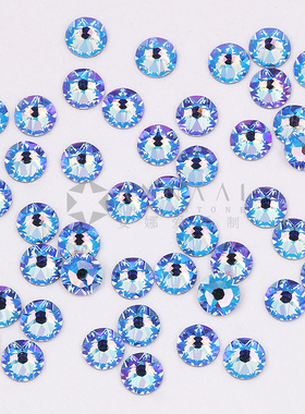平底钻 211SHIM闪烁浅蓝美甲钻奥钻DIY华子奥地利水晶施华洛饰品