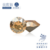 尖底钻001GSHA金色魅影美甲DIY镶钻堆钻饰品钻幻彩奥地利华子元 素