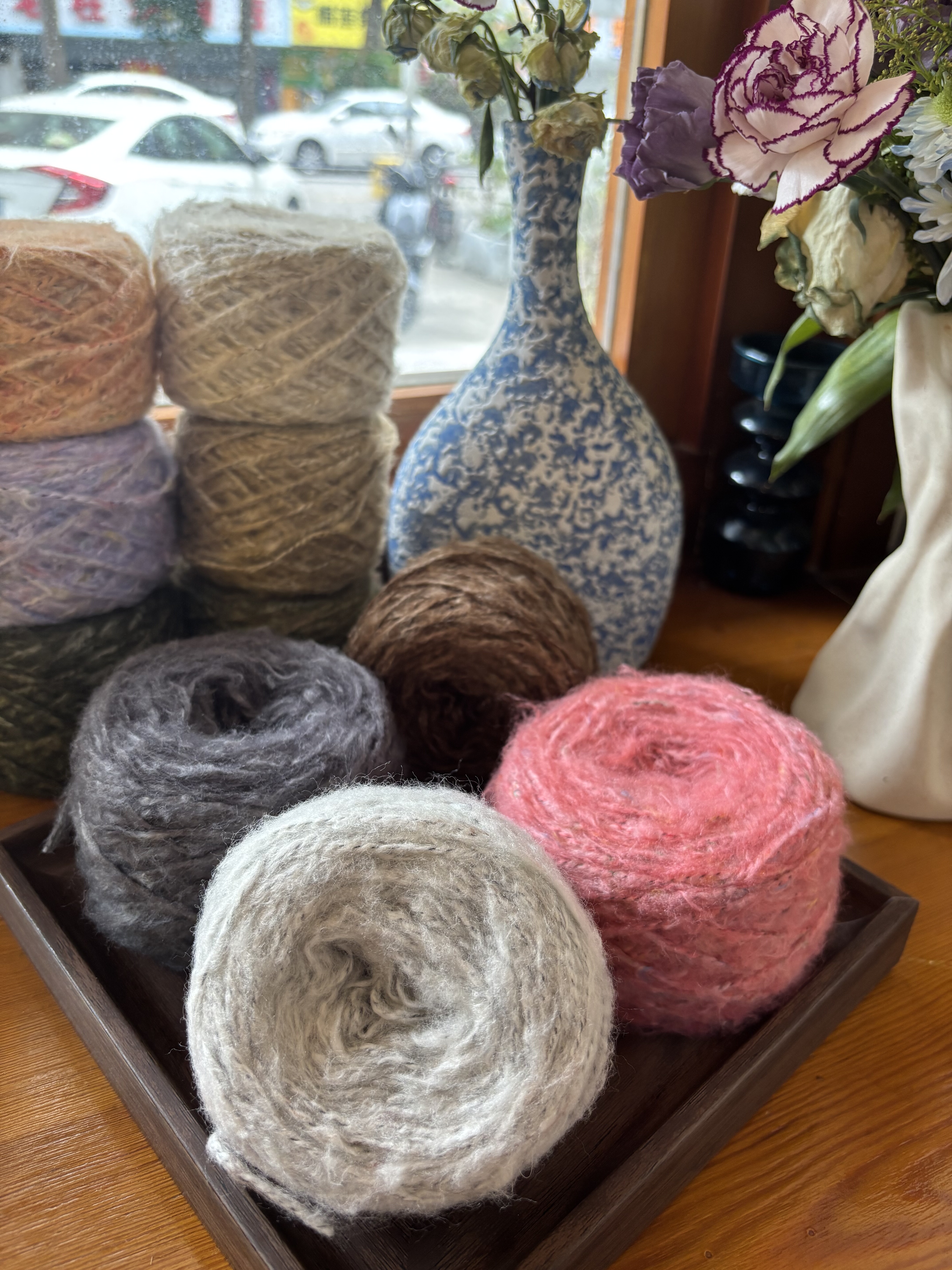 秋冬毛线DIY手工编织线材段染线材手混线钩织手工小众发饰材料包,服饰配件/皮带/帽子/围巾,DIY编织材料包,淘宝优惠券,粉丝福利购,淘宝优惠卷