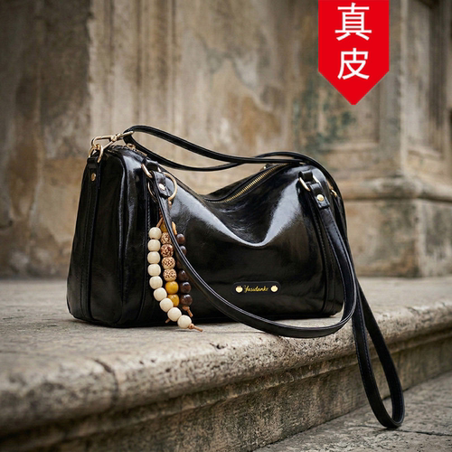 香港品牌复古枕头包单肩斜挎包