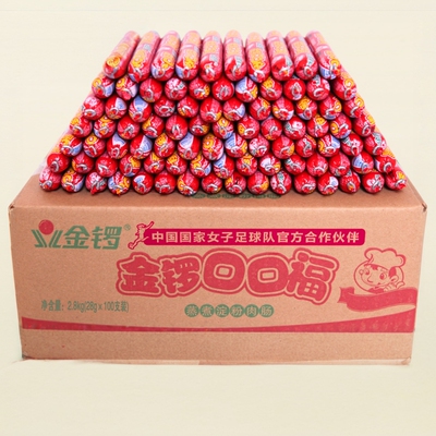 金锣28g*100支好食材油炸火腿肠