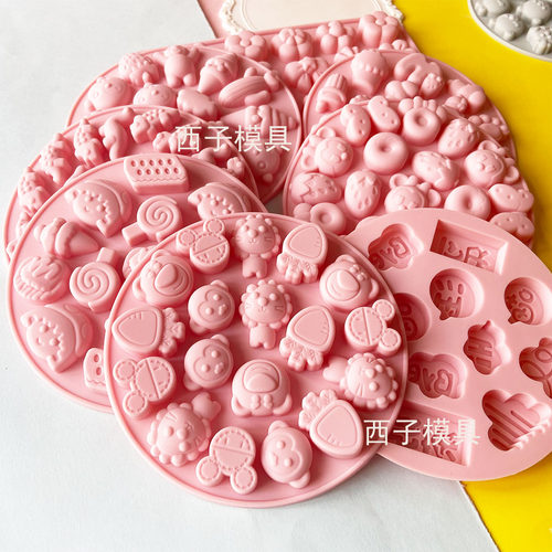 硅胶模具卡通动物工具