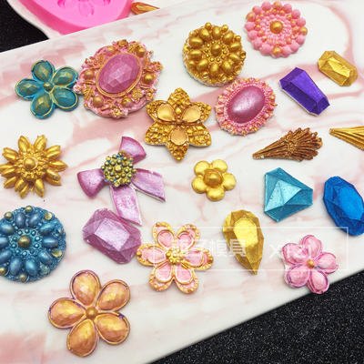 巧克力翻糖烘焙工具香薰硅胶模具