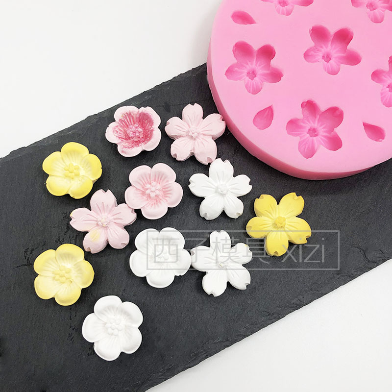 梅花烘焙工具蛋糕翻糖