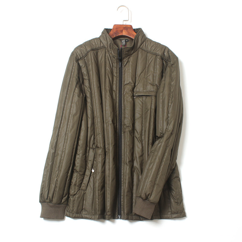 立领长袖轻薄羽绒服内胆无缝