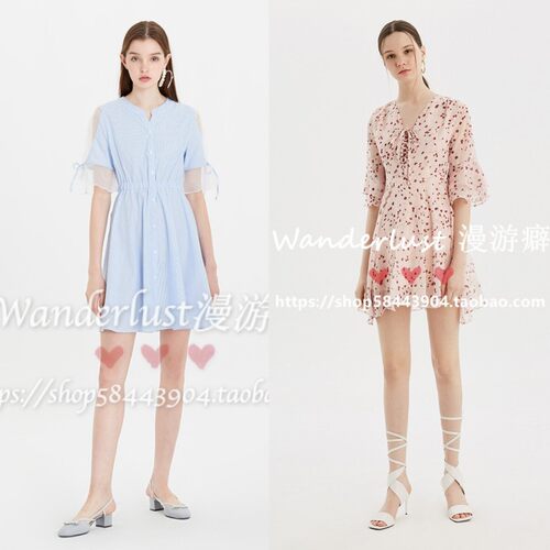【特价清仓】复古法式小众品牌度假风连衣裙系列售完即止