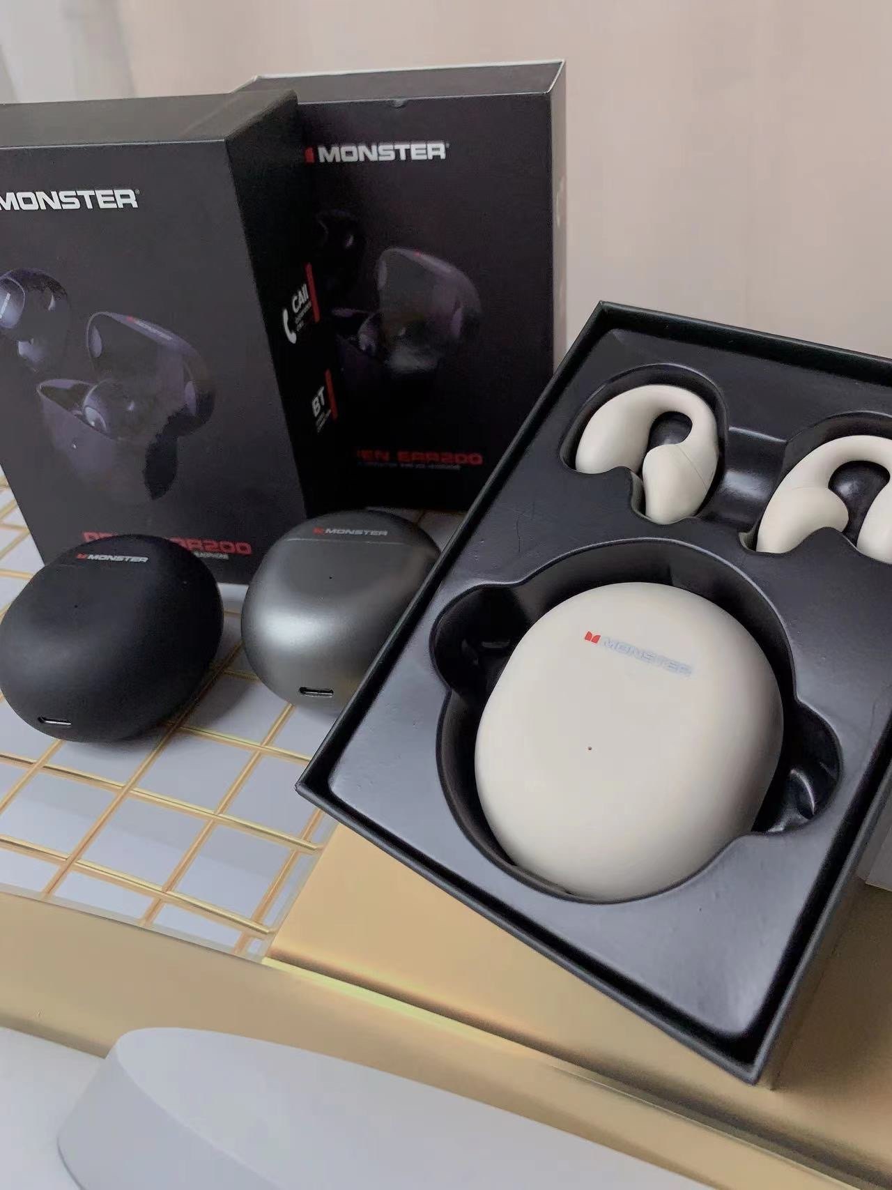 007 h10 魔声monster夹耳式蓝牙耳机新款2023无线open ear200魔音