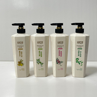 朗力福生姜莹韧健发橄榄柔顺去屑玫瑰花香去屑绿茶清爽去屑洗发露