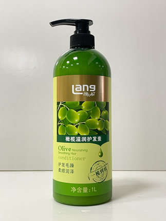 朗力福橄榄滋润护发素 干枯干燥飘逸顺滑有光泽1L家庭装